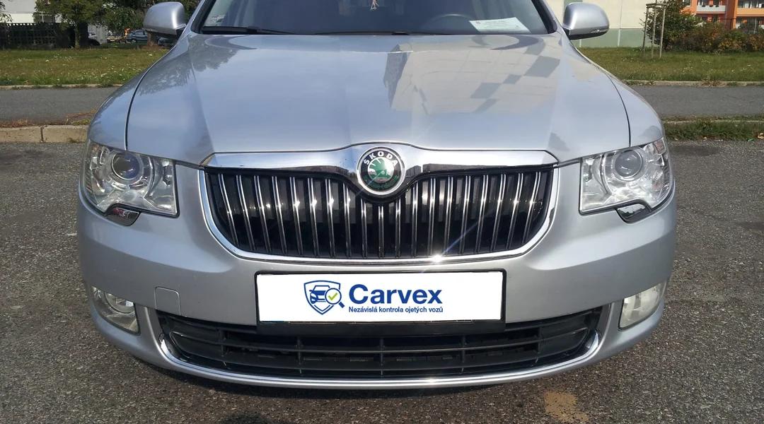 Škoda Superb II 1.9 TDI - detail kontroly CARVEX